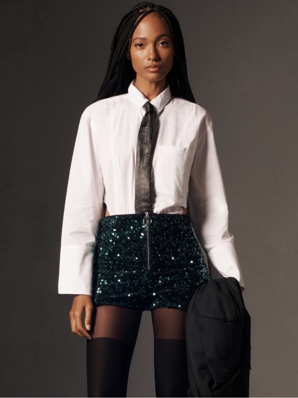 Anthropologie Green Sequin
Shorts size 4